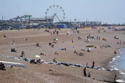 Man Dies on Packed Beach During UK Heatwave Hottest Day