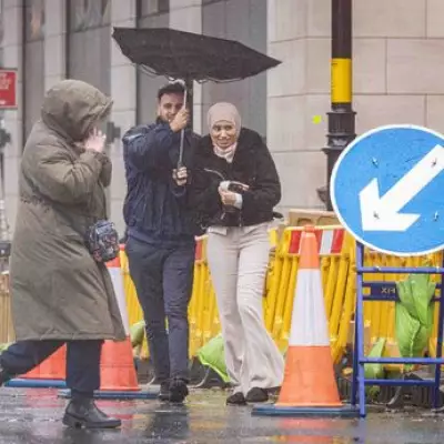 Met Office Maps Show 18 Areas Facing Heavy Downpours on Wednesday