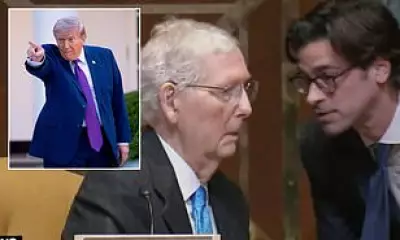 Mitch McConnell Freezes Again at Hearing, Trump Calls for Staffer's Firing