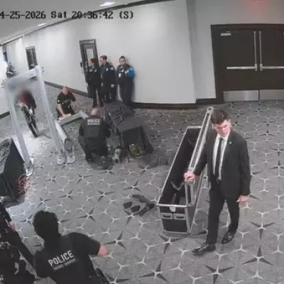 New CCTV Shows Moment Gunman Stormed White House Press Dinner