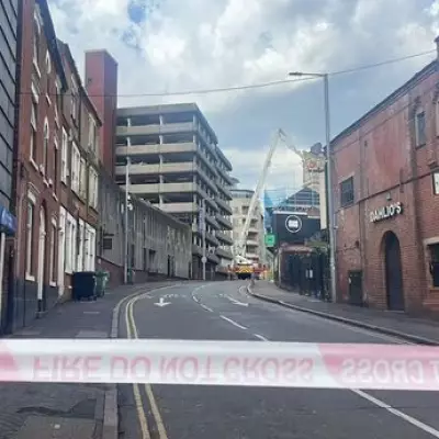Nottingham Fire: Police Close City Centre Road Near Rock City Venue