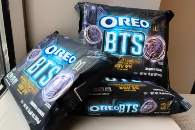 Oreo and BTS Launch Purple K-Pop Inspired Cookies with Korean Pancake Flavor