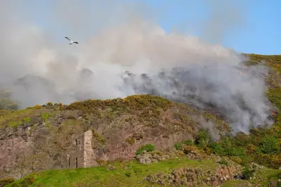 Overnight Fire at Arthur's Seat as Edinburgh Temperatures Soar