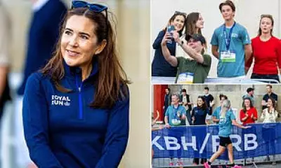 Queen Mary of Denmark Joins Royal Run with Family as Prince Vincent Steals Spotlight