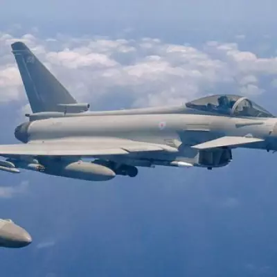 RAF Typhoon Jets Get Laser-Guided Anti-Drone Weapon System in Middle East