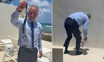 RFK Jr. Wrestles Snakes Bare-Handed as Wife Cheryl Hines Pleads for Release