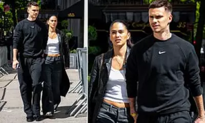 Romeo Beckham and Kim Turnbull Stroll Hand-in-Hand in NYC
