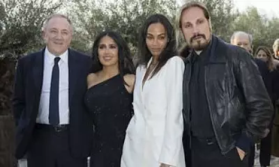 Salma Hayek and Zoe Saldana Shine at Venice Biennale with Their Husbands