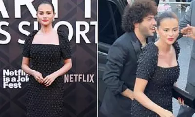 Selena Gomez and Benny Blanco Attend Martin Short's Netflix Doc Premiere in LA