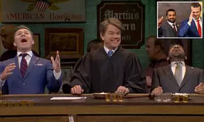 SNL Cold Open Mocks Trump Officials With Booze-Filled Bar Skit