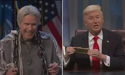 SNL Season 51 Finale: Ferrell as Epstein Ghost Haunts Trump in Dark Skit