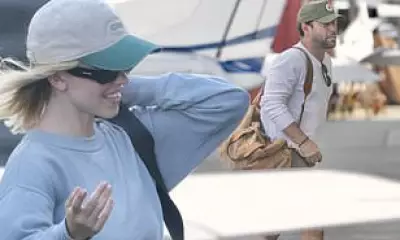 Sydney Sweeney and Scooter Braun Touch Down in Australia for Film