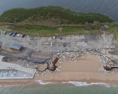 UK Coastal Erosion Crisis: Homes, Roads, Railways Sinking into Sea