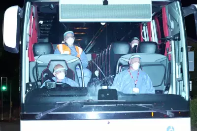 UK Hantavirus Cruise Passengers Arrive at Wirral Isolation Facility