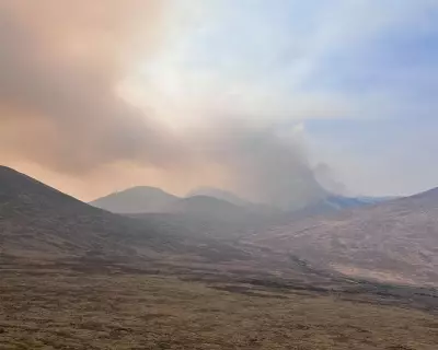Young Diary: Mourne Mountains Fire Forces Family to Change Walk