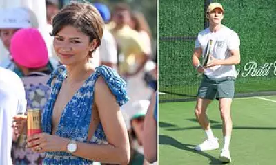 Zendaya Sparks Marriage Rumours with Wedding Ring at Tom Holland's Padel Match