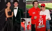 AFL Star Errol Gulden Says Girlfriend 'Wasn't Happy' About Meeting Sydney Sweeney