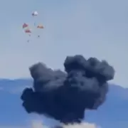 Aircraft Collides at Idaho Air Show, Four Parachutes Seen