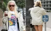 Amanda Bynes Shows Off 40lb Ozempic Weight Loss in Cheeky Coffee Run Outfit