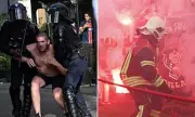 Arsenal Goal Sparks Riots in Paris as PSG Fans Clash with Police