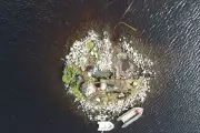 Artificial Island Older Than Stonehenge Reveals Hidden Timber Platform in Scottish Loch