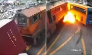 Bangkok Train-Bus Collision Kills Eight, Injures 35