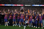 Barcelona beats Real Madrid 2-0 to retain Spanish league title