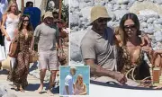 Beckhams Enjoy Glamorous Ibiza Yacht Trip with Romeo and Harper