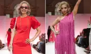 Breast Cancer Survivor Walks Catwalk at Charity Fashion Show After Diagnosis