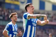 Brighton thrash Wolves 3-0 to revive European hopes with record goal