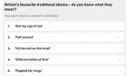 Britain's Favourite Traditional Idioms Revealed: Do You Know Them?