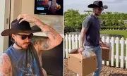 Brooklyn Beckham Wears Father David's Cowboy Hat Amid Estrangement