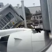 China Eastern Plane Hits Passenger Bridge at Shanghai Airport