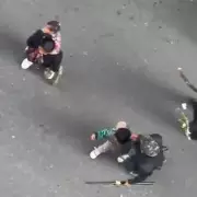 Colombia Protestors Accused of Using Children as Human Shields in Bogota Clashes