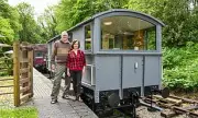 Couple Spends £50k Turning Abandoned Station into Dream Retreat