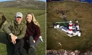 Couple Swap Cardiff for Remote Welsh Island to Live Among Sheep