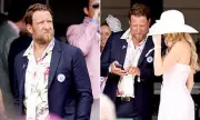 Dave Portnoy's Flamboyant Kentucky Oaks Outfit Sparks Social Media Debate