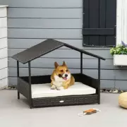 Debenhams Slashes Rattan Canopy Dog Bed from £200 to £68