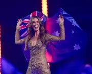 Delta Goodrem wins praise as Australia places fourth at Eurovision