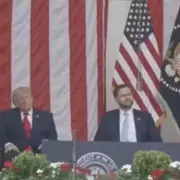 Doctor Raises Alarm Over Trump's Health After President Appears to Doze Off at Memorial Day Event