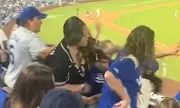 Dodgers Fans Brawl at Stadium During Giants Game