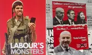 Election Posters Depicting Jewish IDF Soldier as 'Monster' Reported to Police