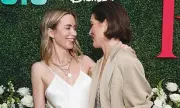 Emily Blunt and Sister Felicity Share Sweet Moment at Rivals Premiere