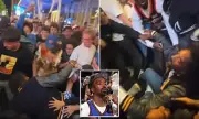Ex-Knicks Star JR Smith Trampled in Chaotic MSG Playoff Celebrations