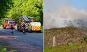 Fire crews battle blaze on Arthur's Seat on UK's hottest May day