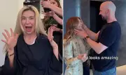 Georgia Toffolo Ditches Blonde for Natural Dark Hair After 16 Years