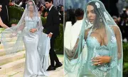 Georgina Rodriguez Wears Bridal-Inspired Blue Dress at 2026 Met Gala
