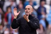 Guardiola shouts 'Come on you Irons' as Man City keep pressure on Arsenal