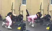 Gym-Goer Narrowly Escapes Crushing by 145kg Barbell in China