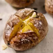 Home Cook's Secret Ingredient for Perfectly Crispy Baked Potatoes